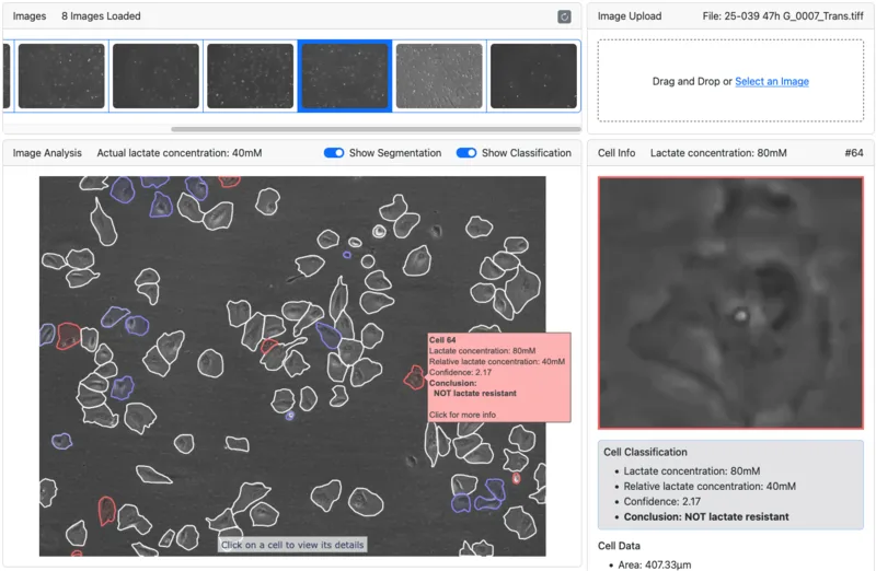 SCENNIA: Microbial Cell Image Segmentation & Classification screenshot